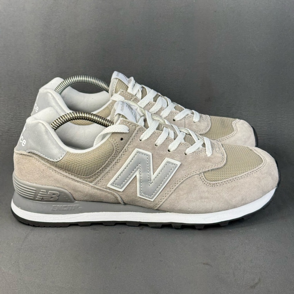 New Balance Women's Gray Suede Athletic Sneakers